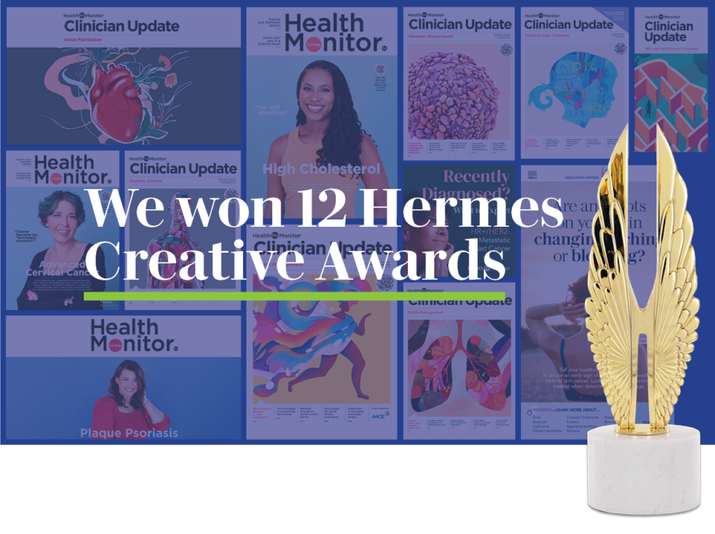 Health Monitor honored with 12 Hermes Creative Awards in 2025